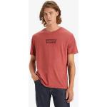 T-shirts Levi's rouges en viscose Taille XL classiques pour homme en promo 