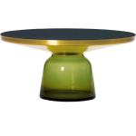 Tables basses ClassiCon vert olive en verre 