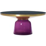 Tables basses ClassiCon violettes en verre 