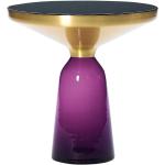 Tables d'appoint ClassiCon violettes en verre 