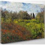 Claude Monet - Tableau sur toile - Encadré - Prêt à être accroché - Impression - Art moderne - 50 x 70 cm - Sans cadre - (code 208)