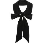 Chemises Claudie Pierlot noires en soie à col Claudine Tailles uniques pour femme 