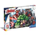 Clementoni - 23688.6 - Maxi Puzzle - Avengers Asse