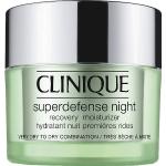 Crèmes de nuit Clinique Superdefense 50 ml pour le visage hydratantes pour femme 