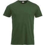 T-shirts Clique vert bouteille à manches courtes à manches courtes Taille XXL classiques pour homme 