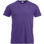 T-shirts Clique lilas à manches courtes à manches courtes Taille XXL classiques pour homme 