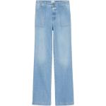 Jeans droits Closed bleues claires à motif animaux bio éco-responsable stretch W30 L29 pour femme 