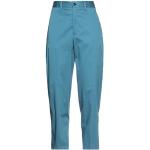 Pantalons taille haute Closed bleu canard en coton pour femme 