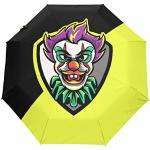 Parapluies pliants jaunes Batman Joker look fashion 