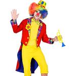 Déguisements de clown Widmann multicolores Taille L look fashion 