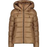 Manteaux en laine CMP marron en laine imperméables coupe-vents à capuche Taille S look urbain pour femme 