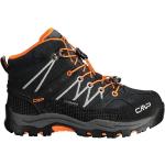 CMP Kids Rigel Mid Trekking Shoe Wp - Enfant - Noir / Gris / Orange - taille 30- modèle 2023