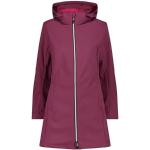 Vestes de randonnée CMP violettes en shoftshell coupe-vents respirantes Taille XXL look fashion pour femme 