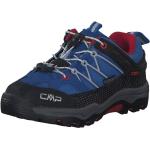 Chaussures de randonnée CMP bleues en daim Pointure 35 look casual pour enfant en promo 