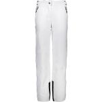 Pantalons de ski CMP blancs en polyester stretch Taille 4 XL pour femme 