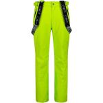 Pantalons de ski verts en shoftshell Taille XXL pour homme 