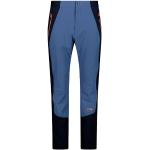 Pantalons de ski CMP bleus stretch pour homme en promo 