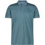 Polos CMP turquoise en polyester Taille XXL look fashion pour homme 