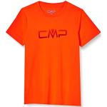 T-shirts CMP orange look sportif pour garçon de la boutique en ligne Amazon.fr 