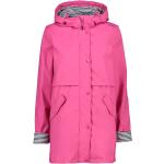 Vestes de pluie CMP roses imperméables coupe-vents à capuche Taille 3 XL pour femme 