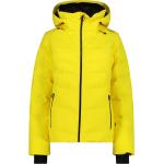 Vestes de ski CMP jaunes en fibre synthétique imperméables Taille XXS look urbain pour femme 