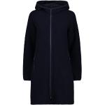 Manteaux en laine CMP bleus en viscose Taille XXS look fashion pour femme 