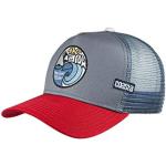 COASTAL - The Glow (red/grey) - High Fitted Trucker Cap