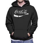 Sweats noirs Coca Cola à capuche Taille XXL look fashion pour homme 