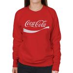 Sweats rouges Coca Cola Taille S look fashion pour femme 