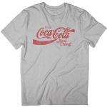 T-shirts gris Coca Cola Taille XL look fashion pour homme 