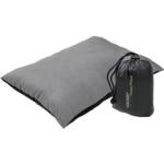 Cocoon - Travel Pillow Nylon - Coussin - Large - 33 x 43 cm - charcoal / smoke grey