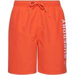 Shorts de bain Superdry orange Taille S look fashion pour homme 
