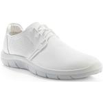 Chaussures de golf blanches en microfibre légères look fashion pour homme 