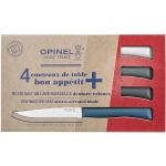 Couteaux Opinel gris anthracite à motif canards made in France en lot de 4 
