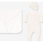 Pyjamas Petit Bateau blancs en coton à motif bateaux bio éco-responsable Taille naissance pour bébé en promo de la boutique en ligne Vertbaudet.fr 