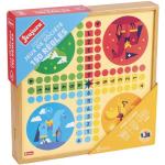 Coffret jeux de société en bois : 150 règles - Pions bois Multicolore JeuJura