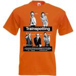 colby Trainspotting Movie Poster T Shirt Orange Orange L