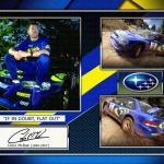 Colin Mcrae - Subaru World Rally Photo Autographe Signée, Souvenirs Imprimés