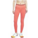 Leggings de sport Nike Epic rouges en fil filet Taille XS pour femme en promo 