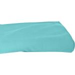 Serviettes de bain Blancheporte turquoise en polyester en lot de 2 90x150 en promo 