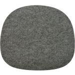 Collection Coussin d'assise en feutre gris foncé (175) LxlxH 36,5x32x0,4cm