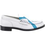College - Shoes > Flats > Loafers - White -