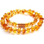 Colliers Amberta fantaisie en ambre avec certificat d'authenticité look fashion 