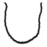 Colliers Collin Rowe noirs en bois à perles de perles 