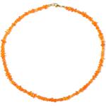 Colliers pierre précieuse Juwelo orange en argent à perles pour femme en promo 