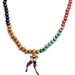 Colliers Collin Rowe multicolores en bois à perles de perles 