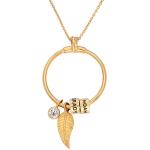 Colliers argentés en or à perles en or rose 18 carats personnalisés pour femme en promo 