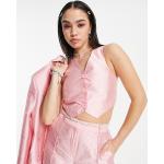 Gilets de costume Collusion roses Taille XXS pour femme en promo 