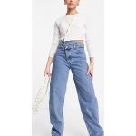Jeans baggy Collusion bleus délavés Taille 3 XL W28 pour femme en promo 