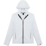 Sweats zippés Colmar Originals blancs à capuche Taille M look fashion pour femme en promo 